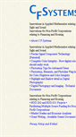 Mobile Screenshot of c-f-systems.com